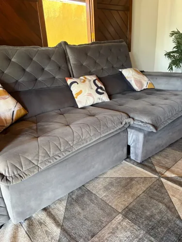 Móveis de sala - Sofá e Mesa