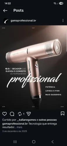 Secador gama iq3 Rose 220 volts