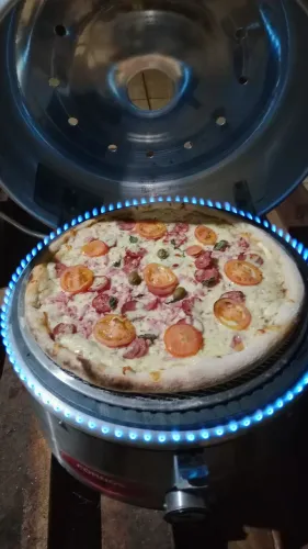 Forno de pizza paulistano