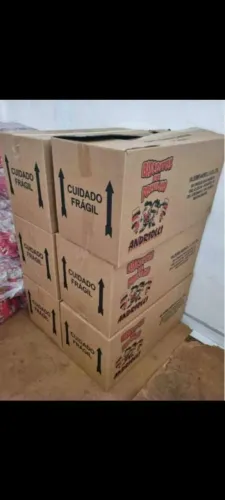 Caixa de papelão para mudança