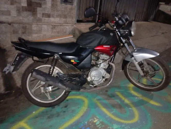 YBR 125 PARTIDA ELÉTRICA freio a disco roda de liga