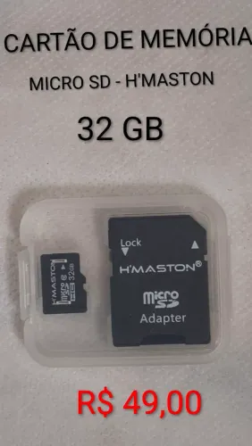 CARTÃO DE MEMÓRIA - 32GB