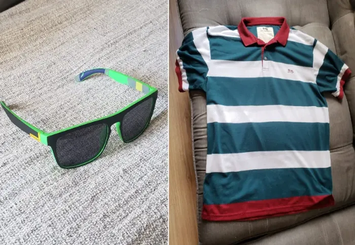 Kit polo green / camisa polo tng collection G + óculos de sol polarizados UV400