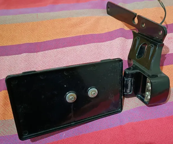 Suporte placa lateral Harley Davidson 