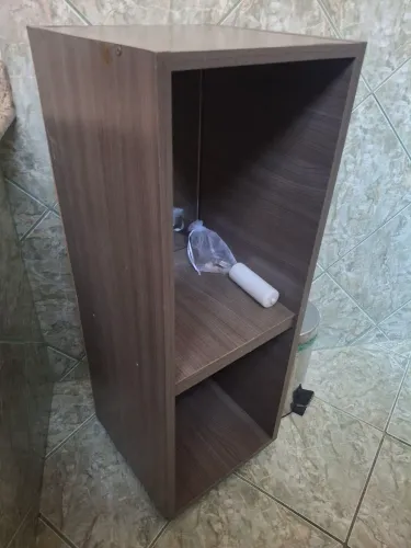 Estante vertical MDF com espelho