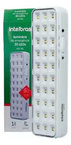 luminária de emergência Intelbras LDE 30L