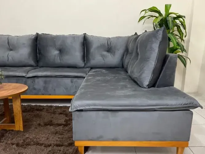Sofá de Canto Malibu Produto Novo! Pronta Entrega!