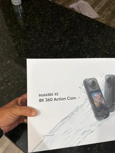 Câmera insta 360 x5 kit completo 