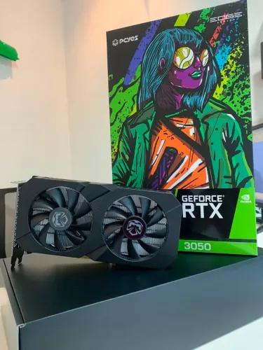 Placa de vídeo RTX 3050 8gb DDR6 - Entrega grátis!