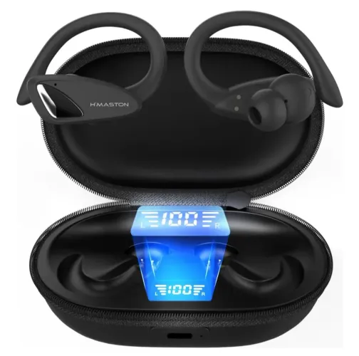 Fone de Ouvido RS53 desportivos Bluetooth duração de bateria de 15 horas