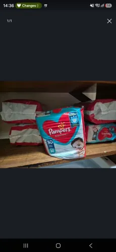 Fralda pampers M