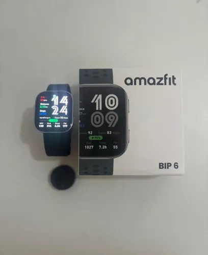 Amazfit Bip 6 Original + Caixa e Carregador - Excelente Estado