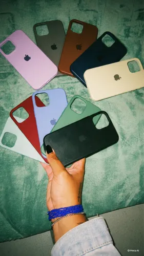 ? Capinhas de silicone para iPhone 12/12 pró