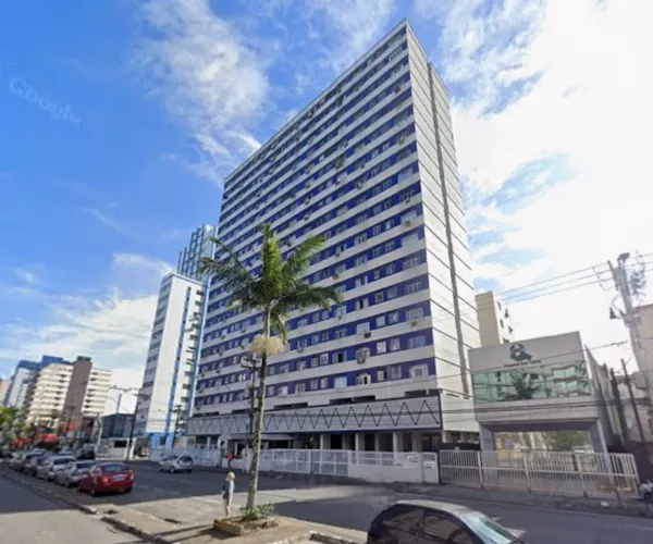 Apartamento, 26,79m², Centro, Edifício Presidente, São Vicente/SP