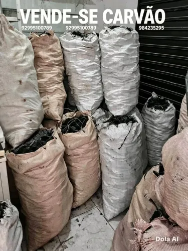 Vende-se saca de carvão de ótima qualidade