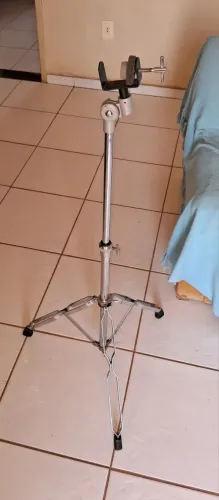 Estante tripé para bongô cromada reforçada Só 320
