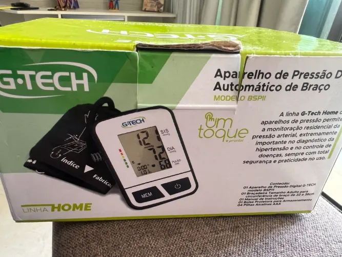 Aparelho de PRESSÃO DIGITAL AUTOMÁTICO de BRAÇO 