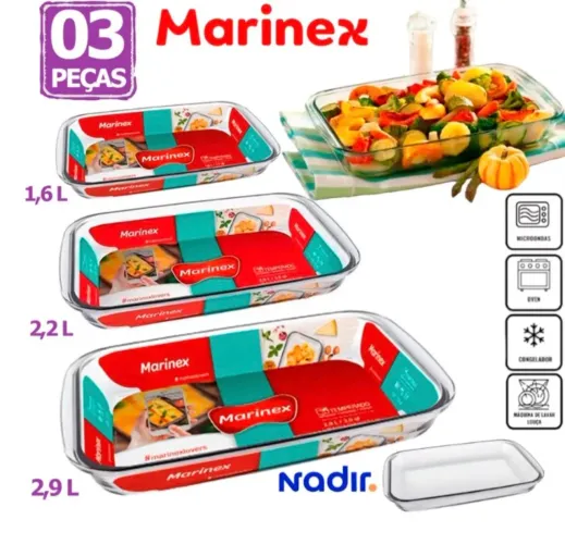 3 peças Marinex