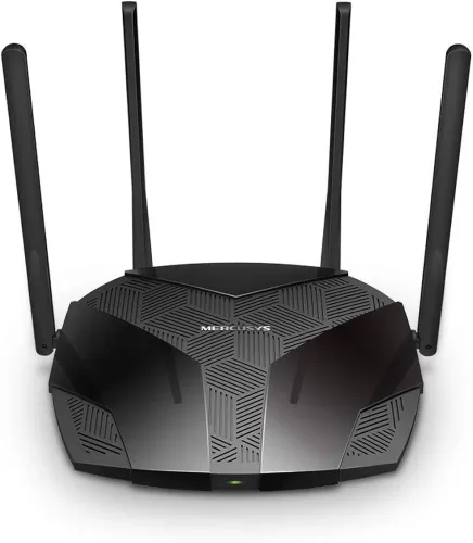 Roteador Mercusys MR70X Wi-Fi 6 Dual Band AX1800 Gigabit - Algumas Unidades