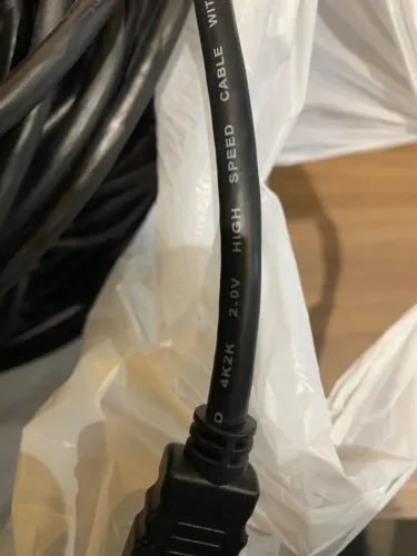 Cabo HDMI 4K 9 Metros - Alta Velocidade - Usado (6 UNIDADES)