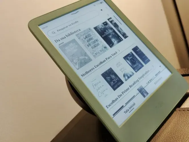Kindle 16 GB (Geração mais recente) - tela antirreflexo, luz frontal, cor verde