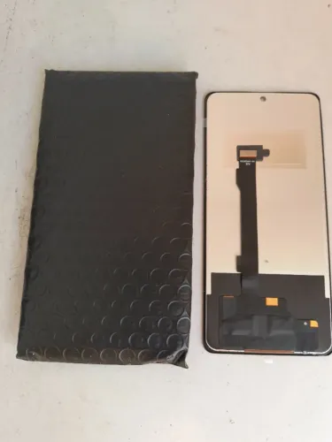 Lote 050 Tela Frontal LCD Srjtek para Xiaomi Poco X5 Pro 5G Preto
