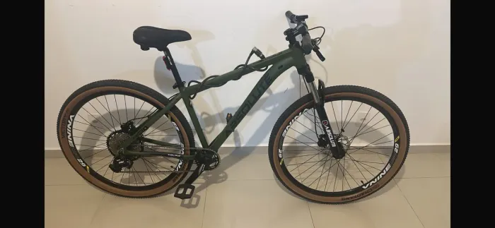 Bicicleta para trilha ou pedal na rua