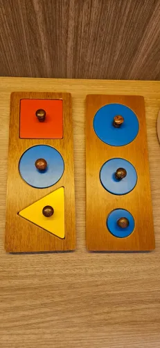 Brinquedo Montessori Figuras Geométricas