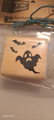 Par de carimbos haloween