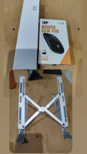 Suporte para notebook e mouse