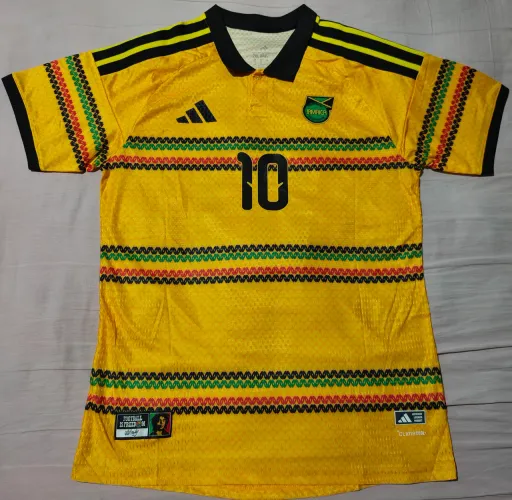 Camisa Jamaica 26 Bob Marley - Modelo jogador