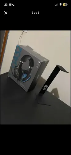 Headset Logitech G432 + Suporte