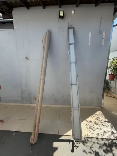 Toldo tipo cortina 3mx3m