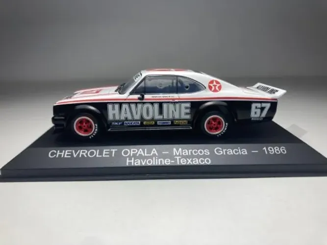 Miniatura Stock Car Opala 1986 Marcos Gracia - Havoline !!!