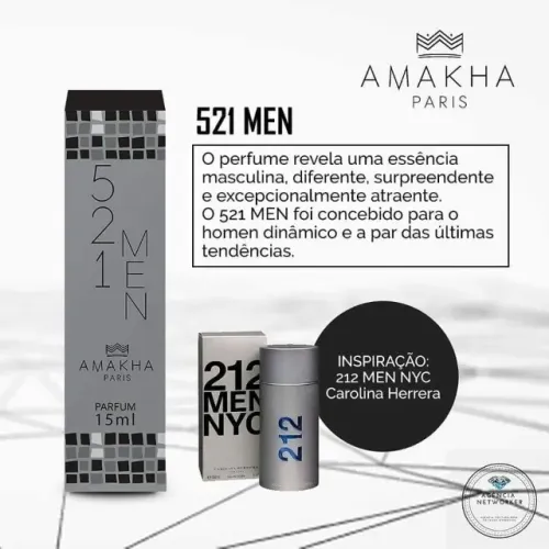 Perfume 521 Men de Amakha Paris