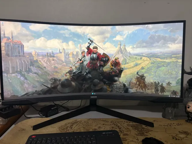 Monitor Gamer Odyssey G5 34? 2 meses de uso