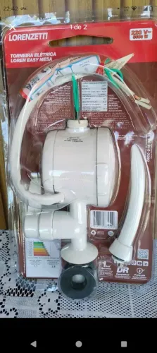 Torneira elétrica Lorenzetti 220V
