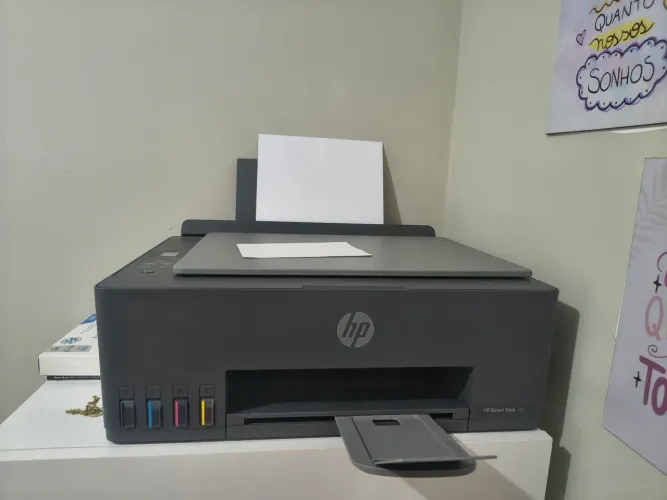 Impressora Multifuncional HP Smart Tank 581 Tanque de Tinta