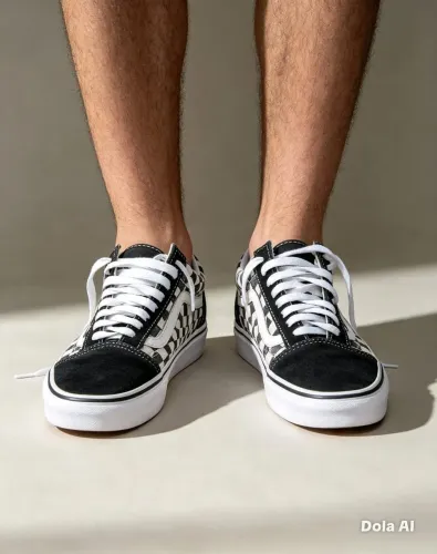 Vans xadrez oiro 38 palmilha  25.5cm