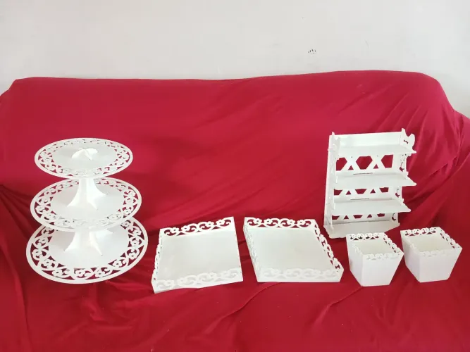 Kit Provençal para festas- 6 pecas