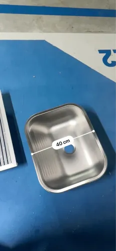 Tanque de inox com granito dallas