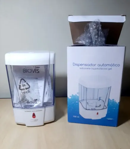 BIOVIS - Dispenser Saboneteira Automática c/ Chave (NOVO)