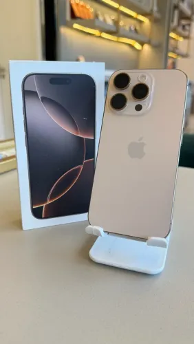 IPHONE 16 PRO 256GB DOURADO SEMINOVO / LOJA FÍSICA
