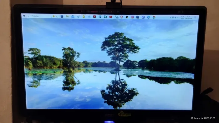 Monitor AOC 22" Full Hd e2240Vwa funcionando!