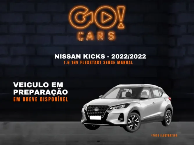 Nissan Kicks Sense 1.6 16V Flex MEC 2022