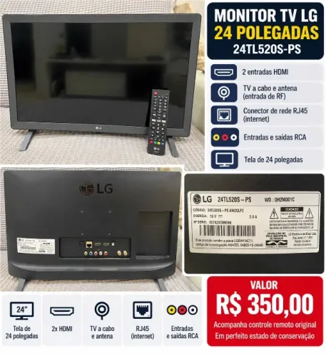 Monitor TV - Smart