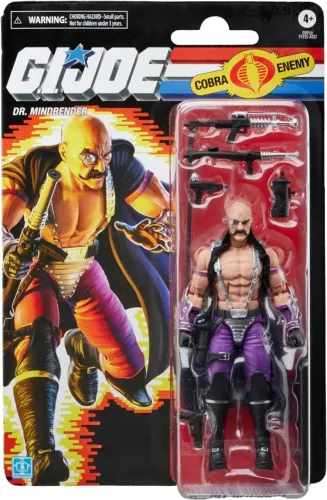 Hasbro Gi Joe Classified Retro Cardback Dr. Mindbender - Nova / Lacrada
