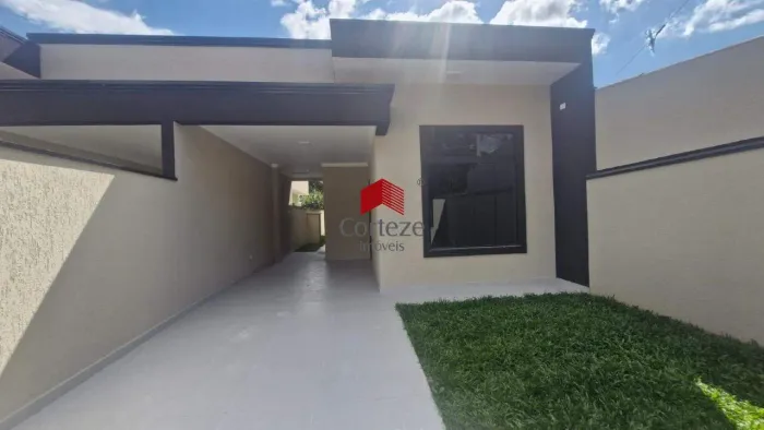 Casa com 76,37m² 3 quartos, à venda, no bairro Rio Pequeno em São José dos Pinhais