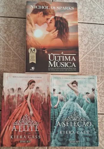 Kit 3 Livros: A Seleção + A Elite + A Última Música