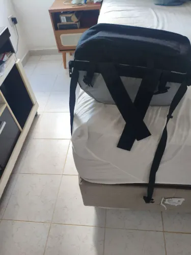 Bolsa para motos classic motgear extreme nova.na cor preta.